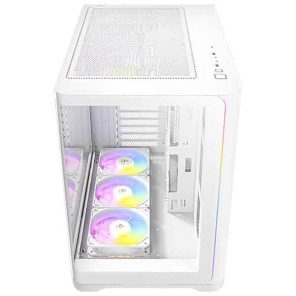 C5 curve argb bianco case computer ventilato alta qualità 0761345102261