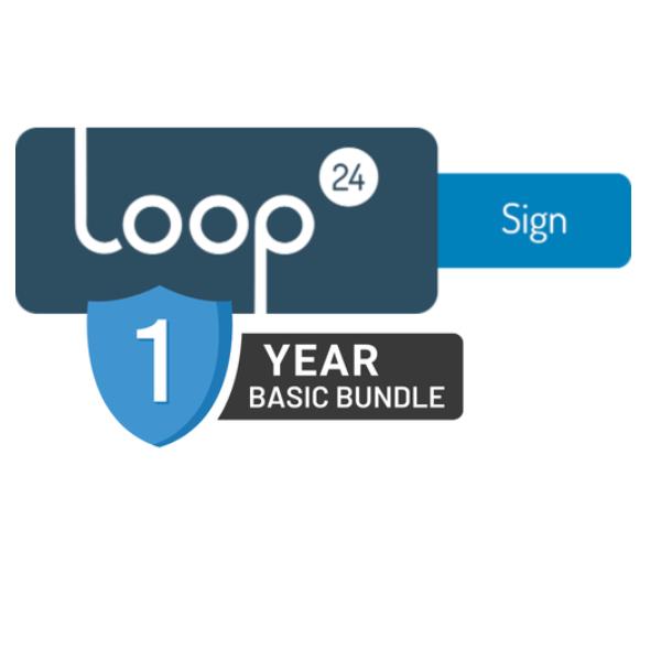 Licenza loopsign basic per un anno di gestione cloud digitale 7073055000458