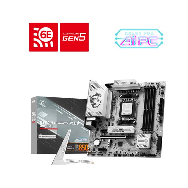 Scheda madre msi b850m gaming plus wifi 6e per pc fissi 4711377365345