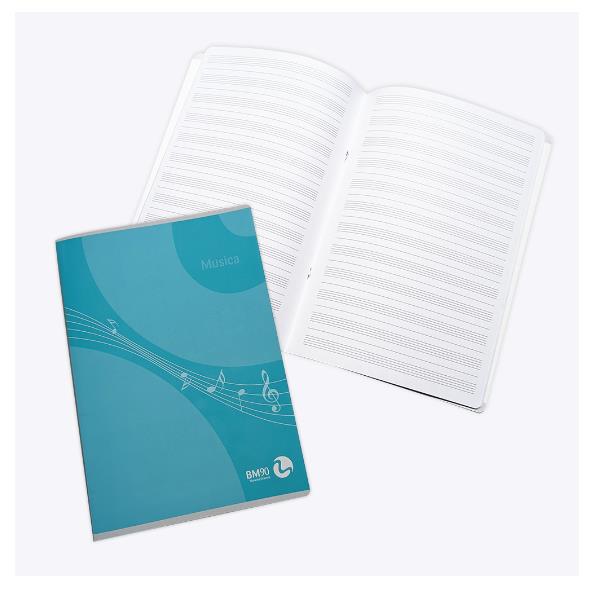 Album musica a4 pentagramma 10 pz da disegno bianco 8008234002205