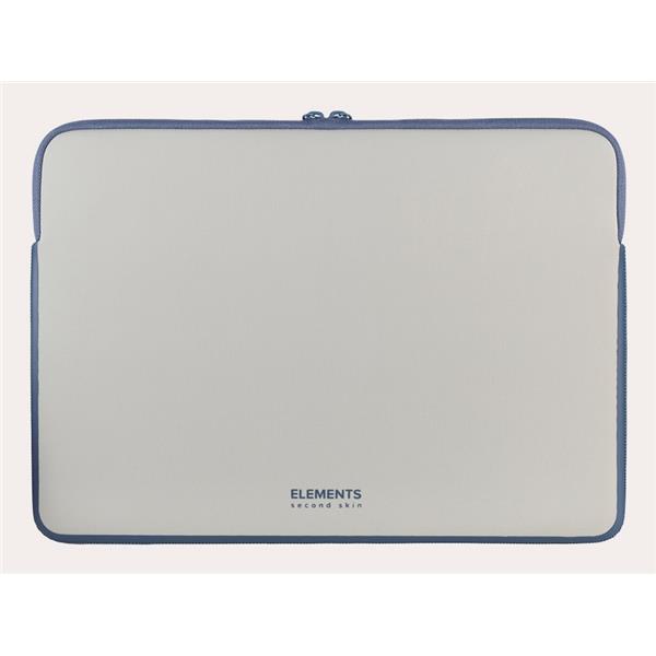 Custodia elements2 per macbook air 15 in grigio chiaro riciclata 8020252199767
