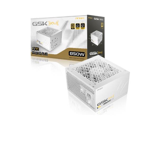 Alimentatore gsk 850w v2 80 plus gold bianco 0761345201520