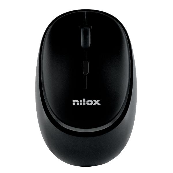 Mouse wireless nilox con doppia connettività silenziosa 8431775036093