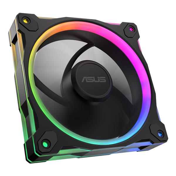 Ventola asus prime mr120 con illuminazione argb su due lati da 28 mm 4711636043960