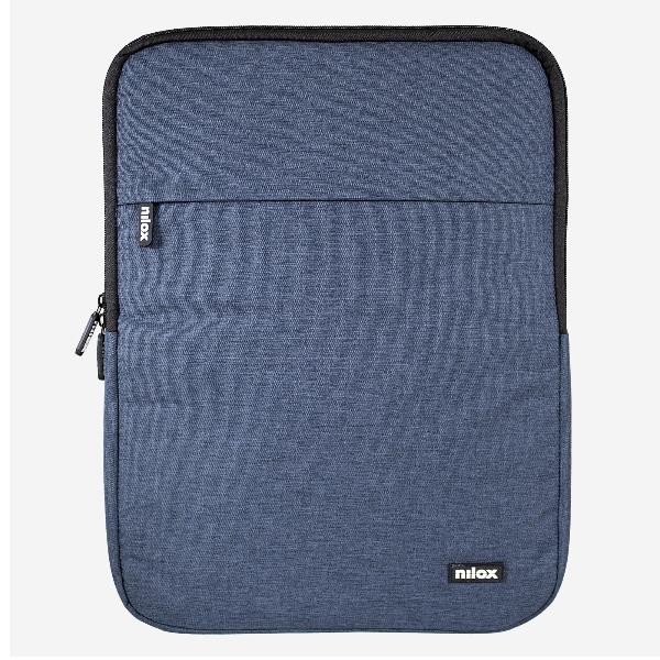 Custodia imbottita per laptop da 14,1 pollici in blu navy nilox tech 8431775036000
