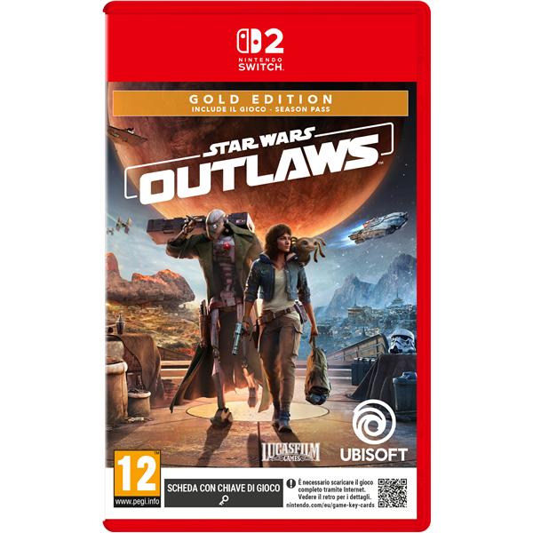 Star wars outlaws edizione oro per nintendo switch 2 di ubisoft 3307216304821