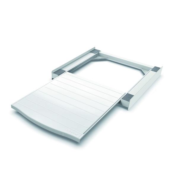Torre smart l60 per lavatrice e asciugatrice in abs bianco 60x55cm 8006023303625