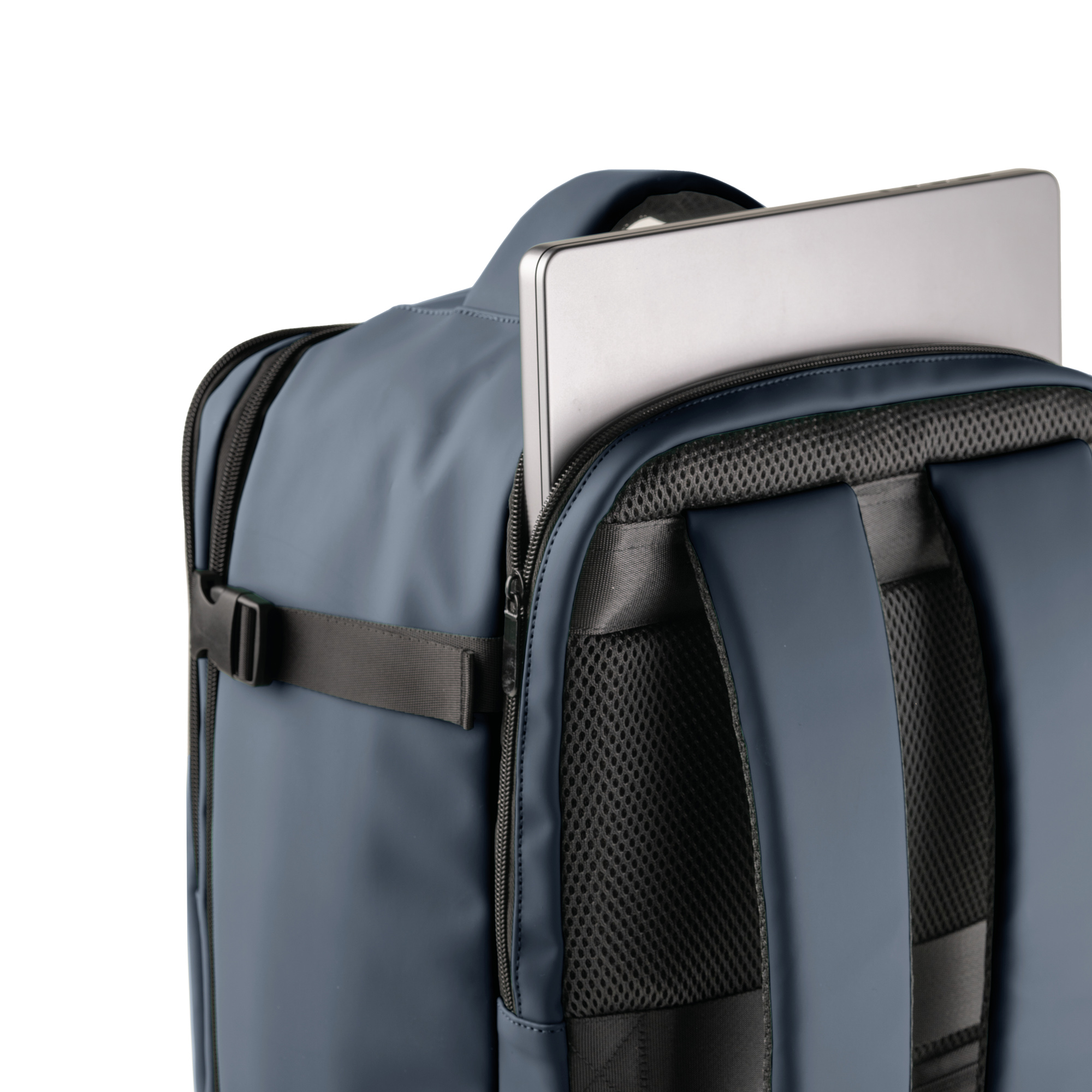 Zaino cabin bag drop2go 25x20x40cm gomma blu water repellente 8029221869717