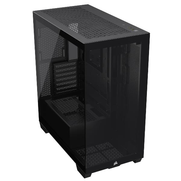 Cassa mid-tower corsair 3500x in vetro temperato nero 0840006686033