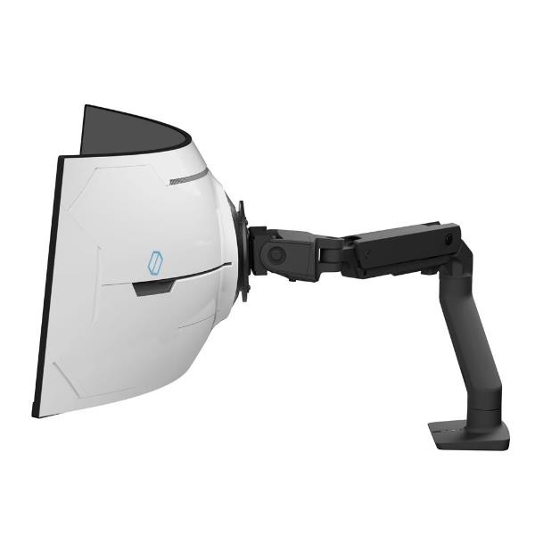 Supporto per monitor hx braccio snodato nero ultra-wide 0698833091939