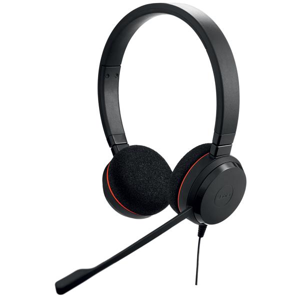 Cuffie jabra evolve 20 uc stereo usb c/a per ufficio con microfono 5706991034271