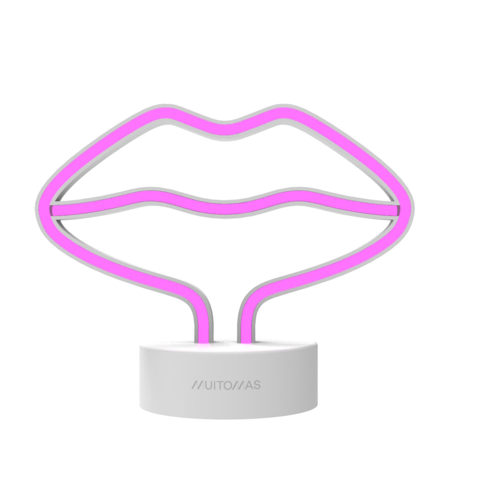 Lampada da tavolo neon muitomas usb-c ricarica rapida 8021735224358