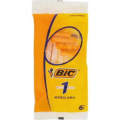 RASOIO BIC USA E GETTA MONOLAMA CF 6PZ