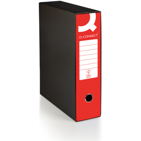 Registratore protocollo rosso 28x35 cm con dorso 8 cm 8014819490077