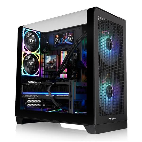 Thermaltake view 390 air mid tower chassis nero con vetro 4711475648845