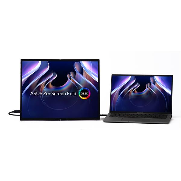 Monitor portatile asus zenscreen da 17 pollici qhd oled pieghevole 4711387447307
