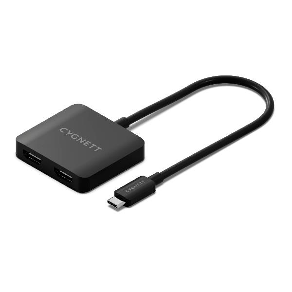 Hub usb-c a doppia porta hdmi 4k a 60hz displayport 0848116048284