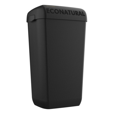 Cestino porta rifiuti 23l lucart professional nero 55x34x23cm 8059399003811