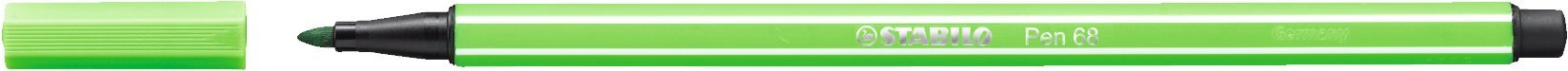 Pennarelli stabilo pen 68 verde foglia 1mm 4006381333283