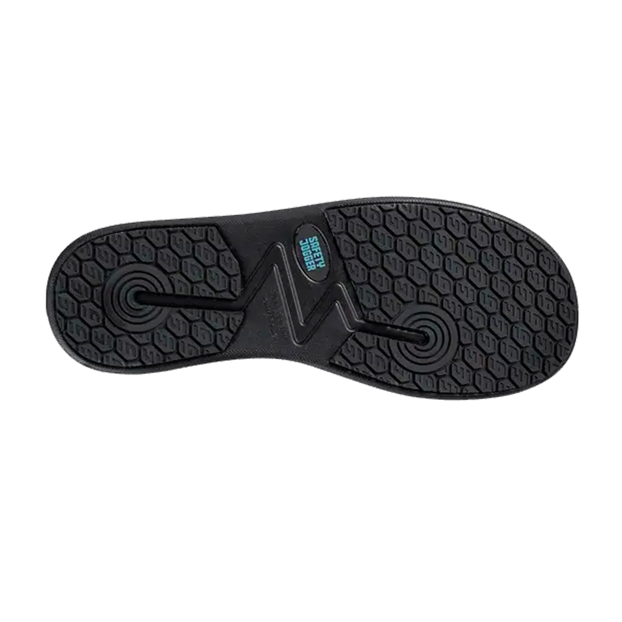 Sneaker basse da lavoro elis in nero con suola antiscivolo 5401033584683