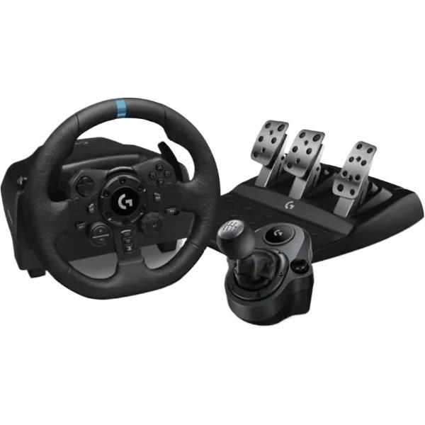 Logitech g923 se volante da corsa per ps5 e pc con pedali 5099206124745