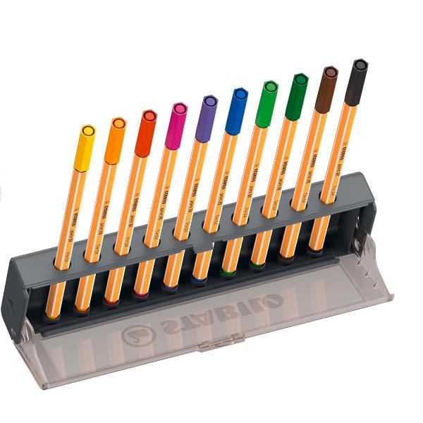 Stabilo point 88 fineliner con punta 0.4 mm e 88 colori disponibili 4006381623834