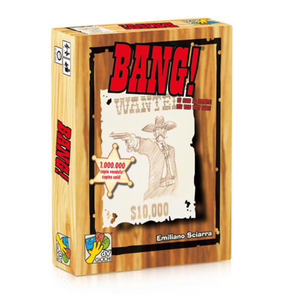 Bang! gioco da tavolo western per adulti e bambini 8032611691003