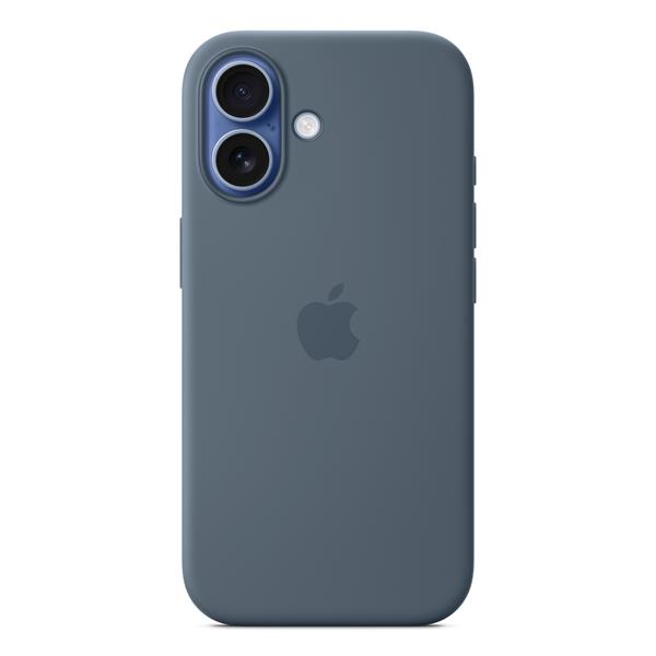 Custodia iphone 17 silicone blu magsafe 0195950663617