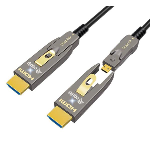 Cavo hdmi 2.0 staccabile tipo d+a da 15m 4k/60hz 4015867242087