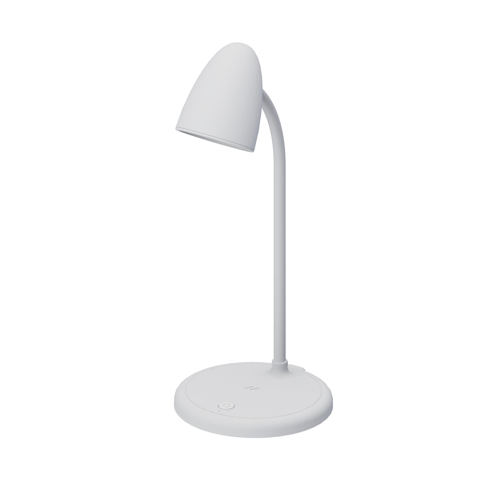 Lampada da tavolo muitomas flessibile bianca 8021735229117