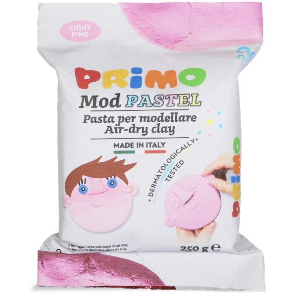 Pasta modellabile da 250 grammi colore rosa pastello 8006919128554