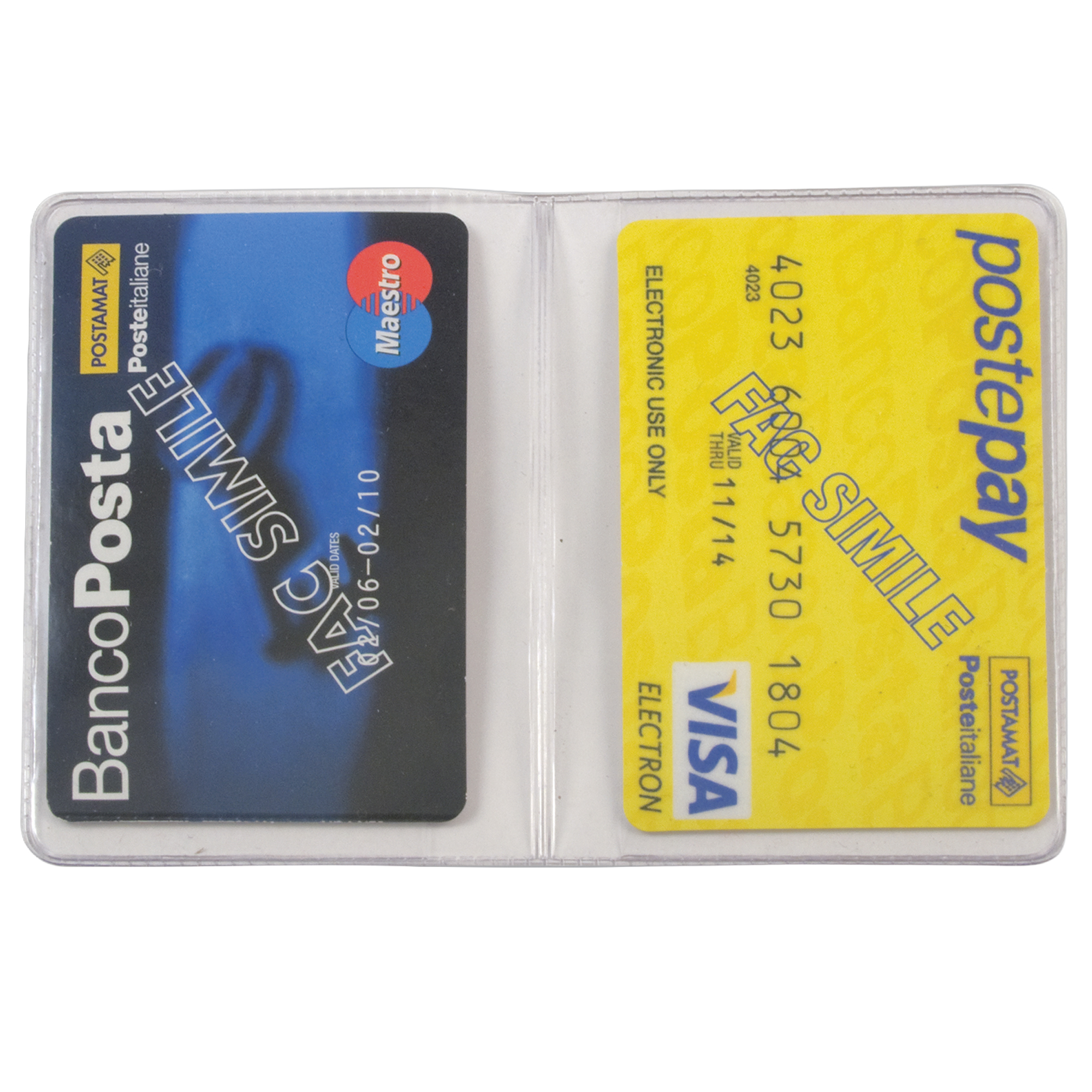 Portacard trasparente alplast 8015915008906