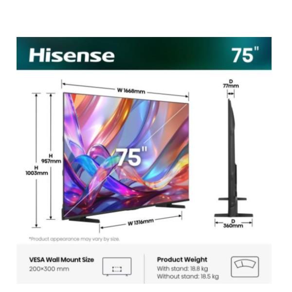 75 E79S QLED 4K UHD SMART VIDAA