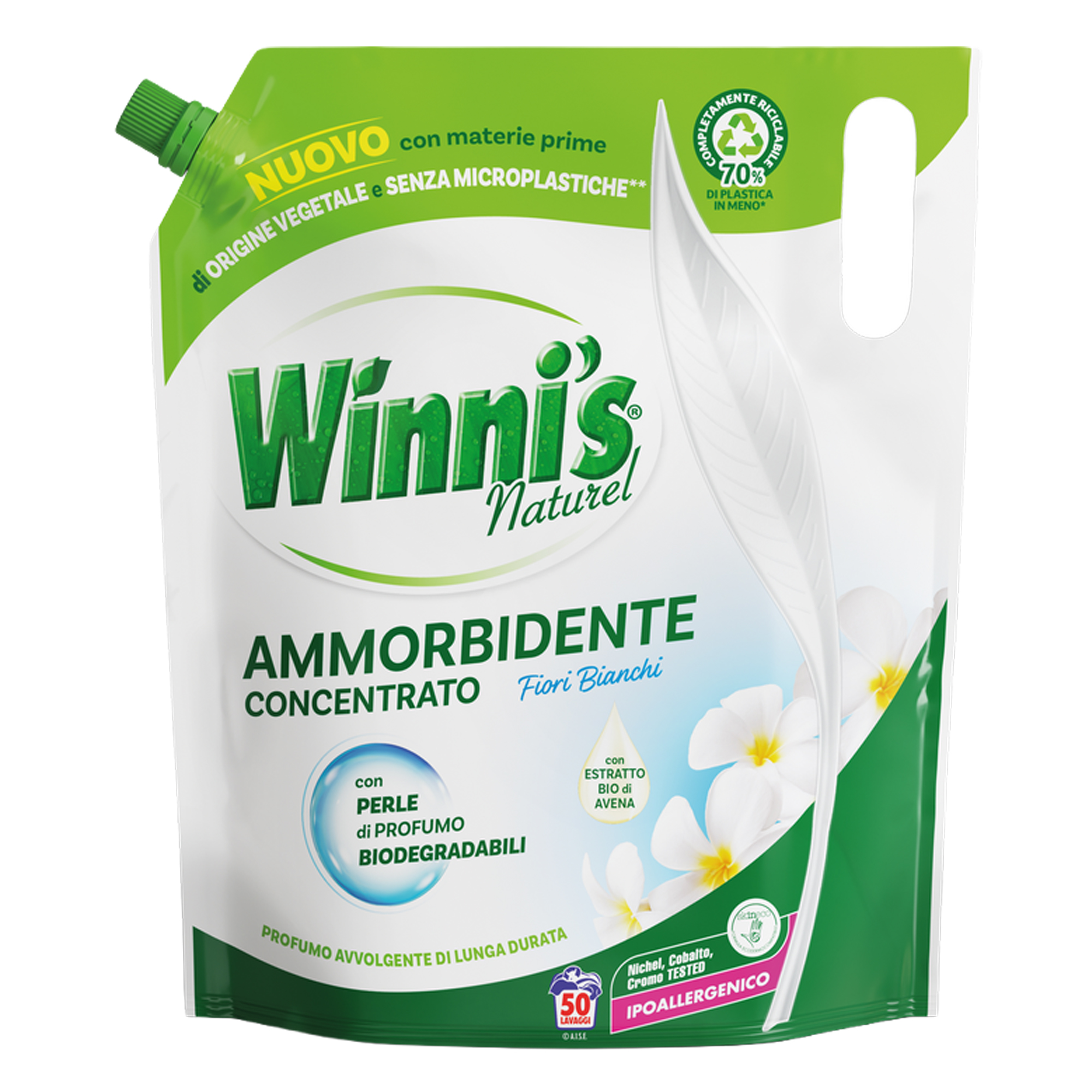 Ammorbidente winni`s concentrato fiori bianchi da 1250 ml 8002295037428