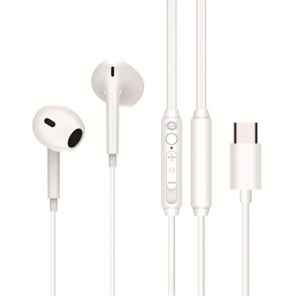 Auricolari wireless con cavo usb-c bianchi di alta qualità 4015867243190