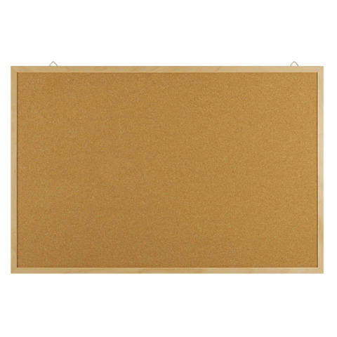 Bacheca in sughero Office Products con cornice in legno 60x40 cm 20073211-97