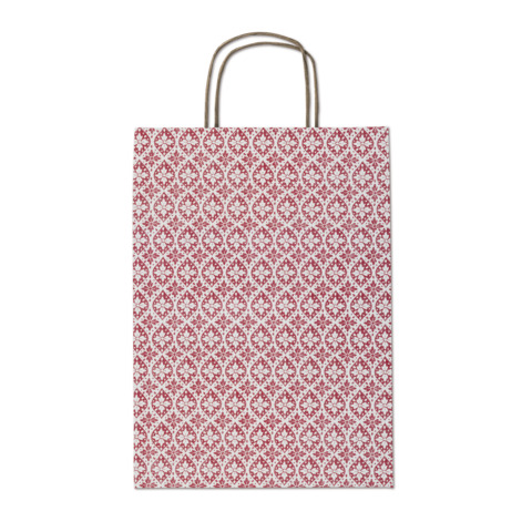 Borsa shopper Rex-Sadoch Allegra in carta erba formato 16x8x21 cm - conf. 25 pz - SDF16-317J