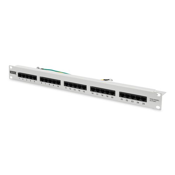 CAT 3 ISDN PATCH PANEL  UNSHIELDED