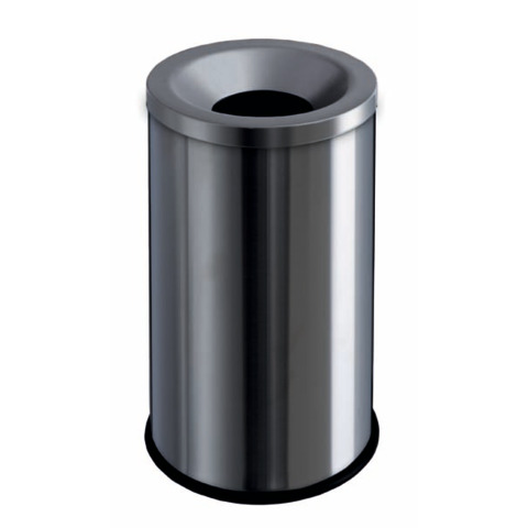 Cestino auto-estinguenti Medial Grisù 50 L inox satinato 340x585mm 770010