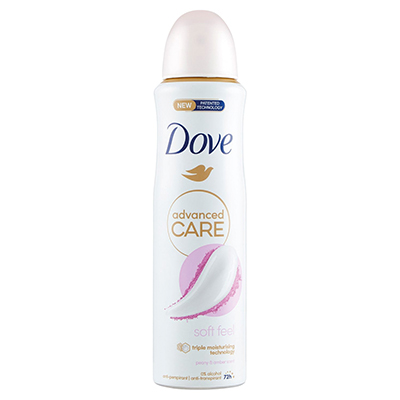 Deodorante soft feel advanced care con peonia e ambra da 150 ml 8720181291845