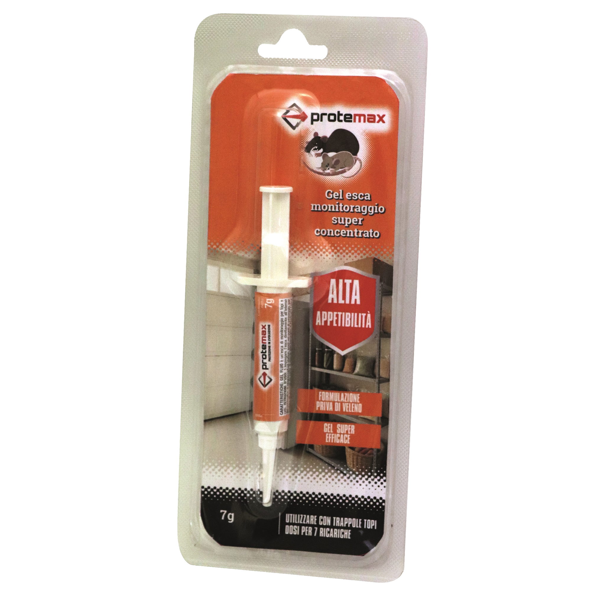 Esca gel per topi - 7 gr - Protemax