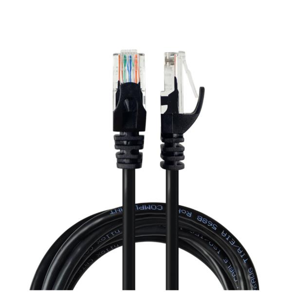 Cavo di rete ethernet cat6 utp da 0.5 metri per reti domestiche 8050162355816