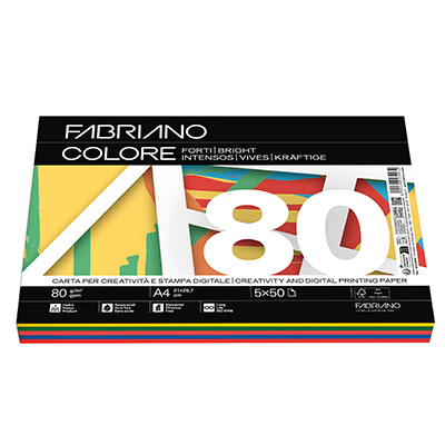 Carta colorata fabriano colore a4 80 grammatura 8001348234432