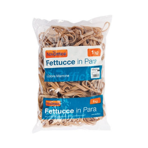 Fettucce in para in busta da 1 kg Ø 120 mm/5 mm 06NIK013/1