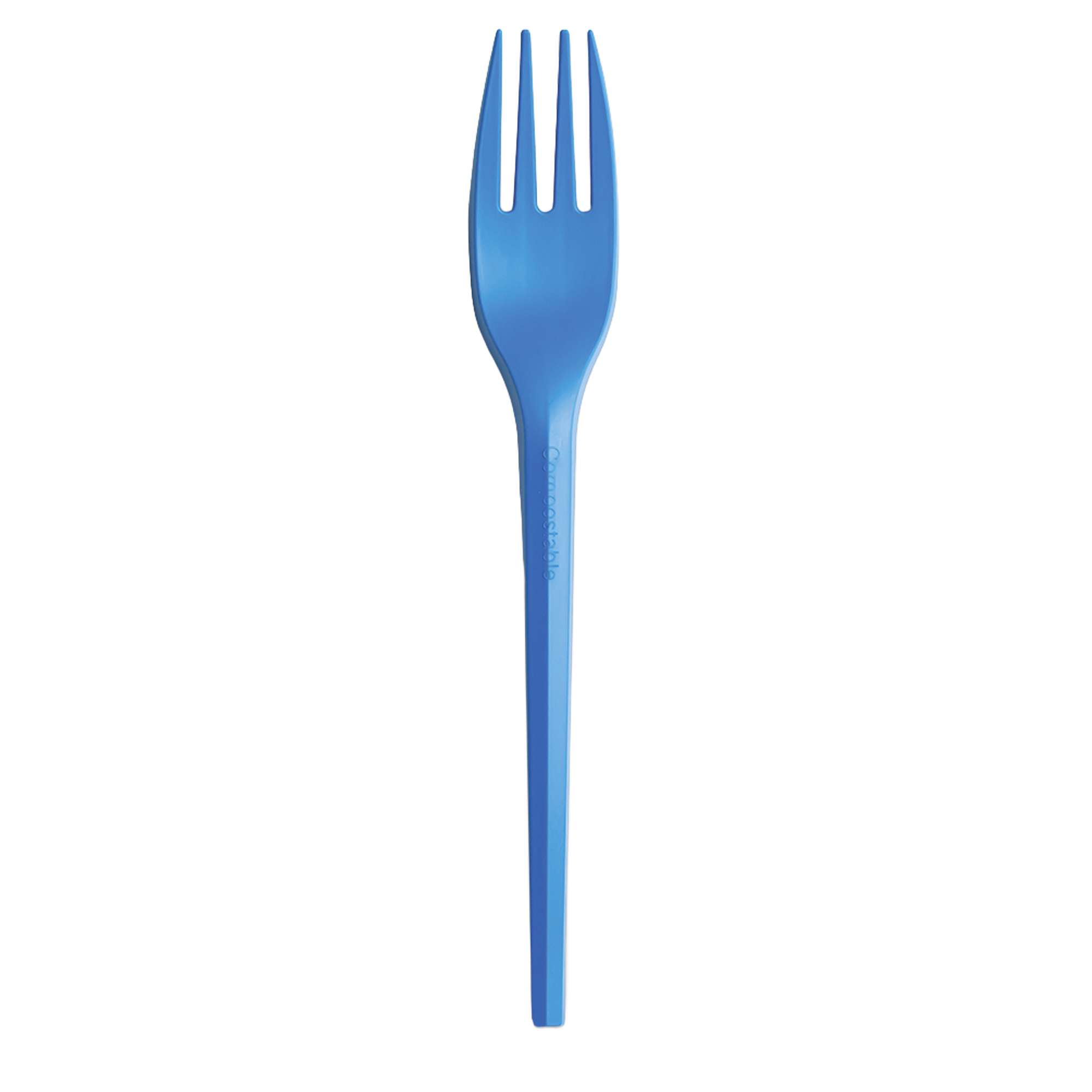 Forchette in CPLA - 16 cm - blu - Big Party - conf. 20 pezzi