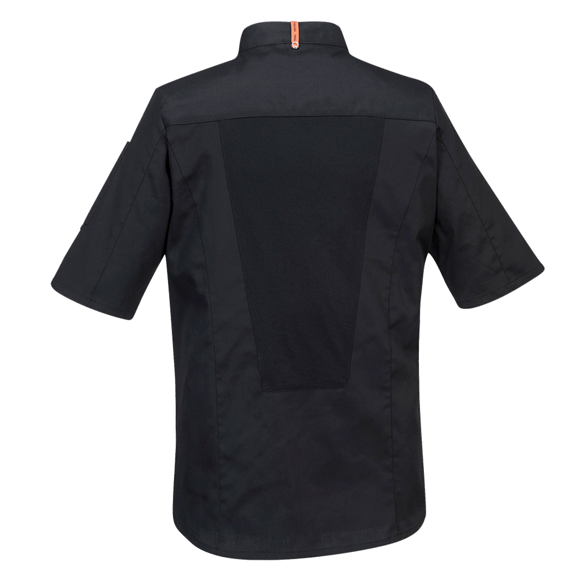 Giacca cuoco MeshAir Pro - maniche corte - taglia L - nero - Portwest
