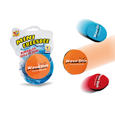 MINI FREESBEE RIMBALZINO SU ACQUA