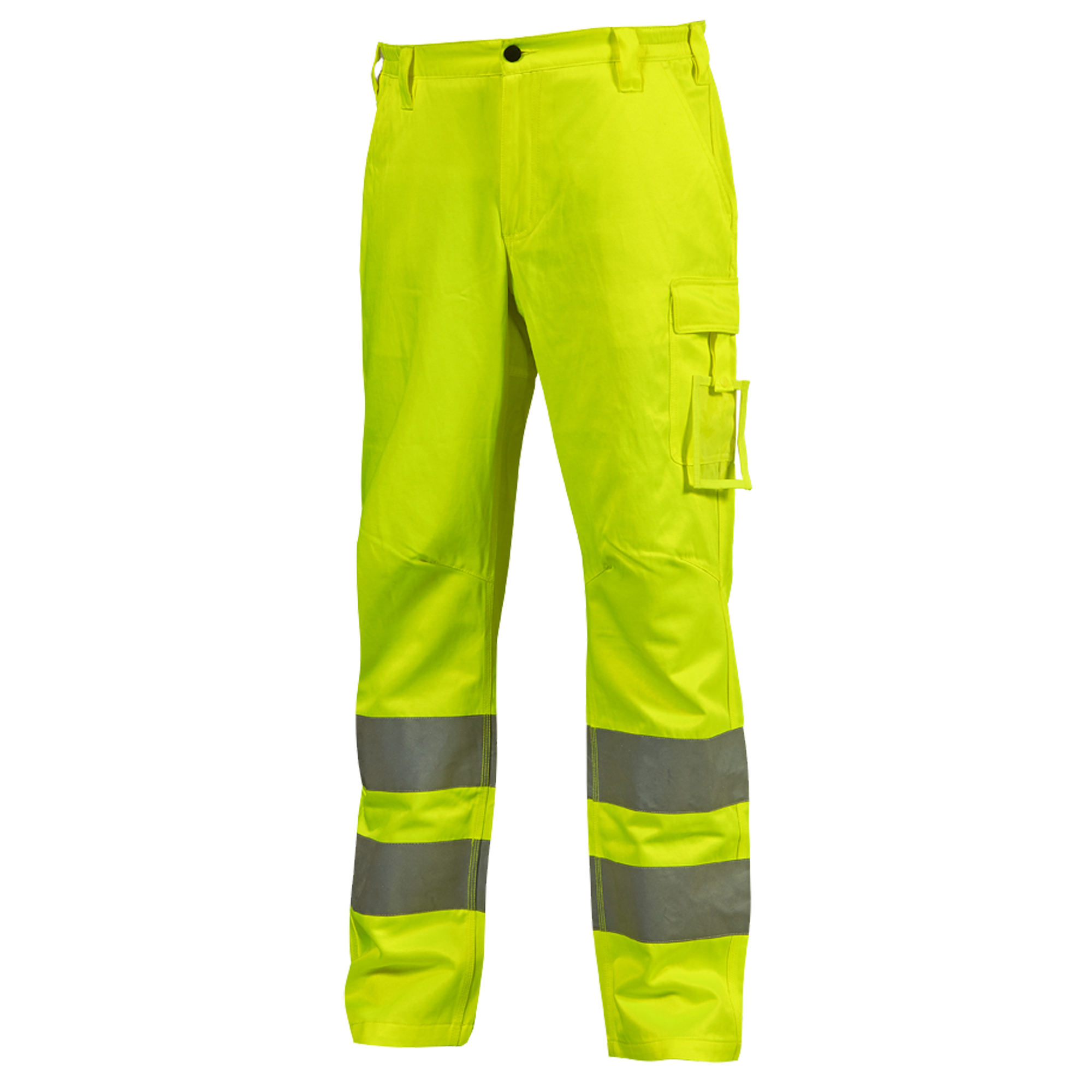 Pantaloni invernali alta visibilità Sirius - taglia M - giallo fluo - U-Power