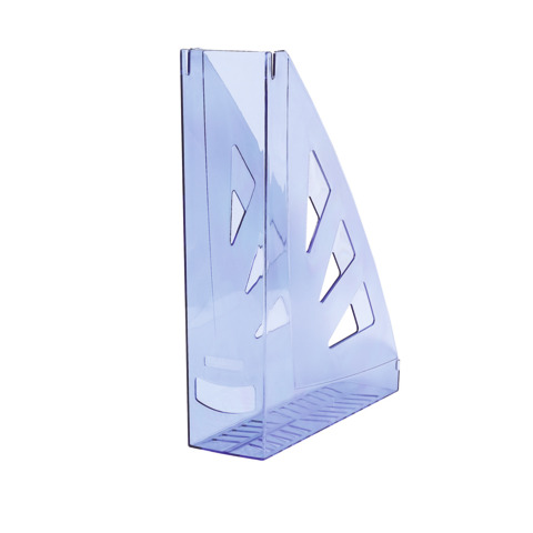 Portariviste in plastica rigida Office Products A4 - trasparente blu 21215511-01