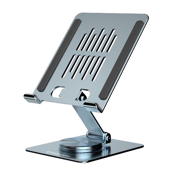 Supporto per tablet rotante a 360 gradi in alluminio ergonomico 4015867173152